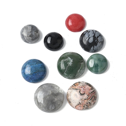 Природных драгоценных камней кабошон, плоско-круглые