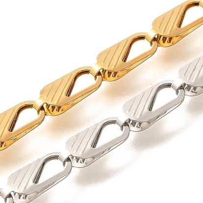 304 цепи овальные из нержавеющей стали, несварные, ионное покрытие (ip), с катушкой