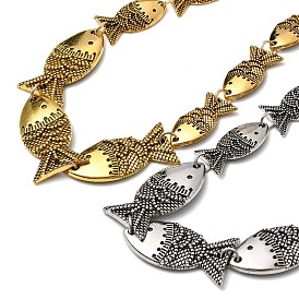 Ожерелья из цепочек-рыбьих звеньев в тибетском стиле для женщин