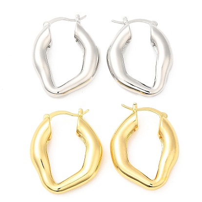 Серьги-кольца из латуни для женщин, без свинца и без кадмия, долговечный