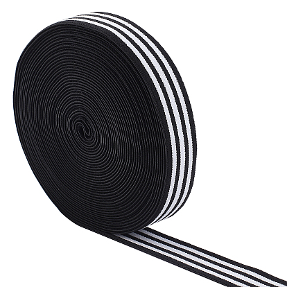 9.4 Yards Flat Elastic Band, For Clothing, Garment Accessories