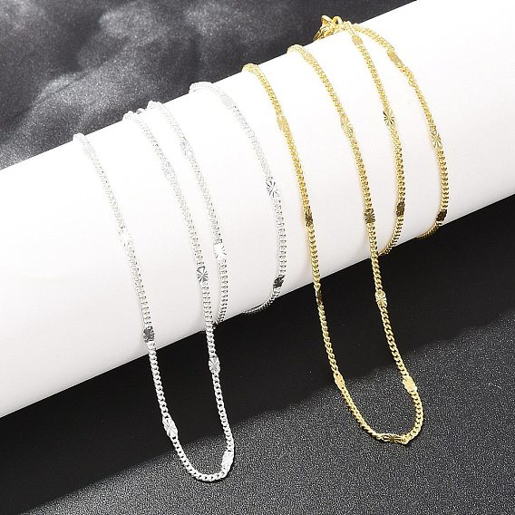 2Миллиметровые латунные цепочки в форме звезды для мужчин и женщин