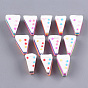 Handmade Polymer Clay Cabochons, Cake