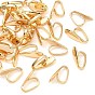SHEGRACE Brass Snap on Bails, Nickel Free