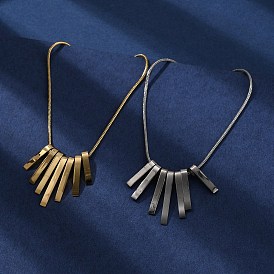 304 из нержавеющей стали привесные ожерелья кисточкой, ионное покрытие (ip)