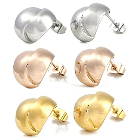 304 Stainless Steel Stud Earrings