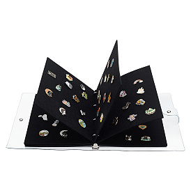 Войлочные сменные листы для блокнотов, ручная папка для счетов, бумага и ПВХ многоразового использования 4 папка с кольцами