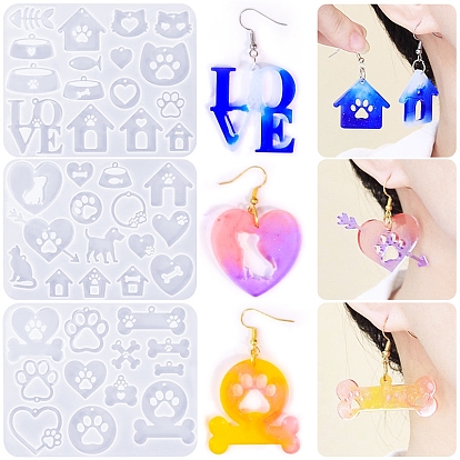 DIY силиконовые формы кулон, формы для литья смолы