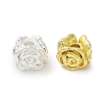 Латунные бусины, цветок