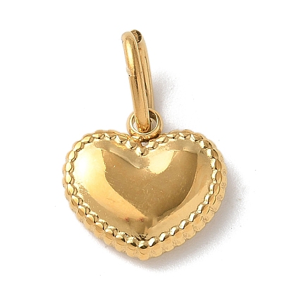 304 прелести нержавеющей стали, с целью перехода в кольце, ионное покрытие (ip), сердце прелести