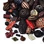 Mixed Antique Style Acrylic Beads/Pendants