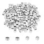 304 Stainless Steel Spacer Beads, Cube & Column