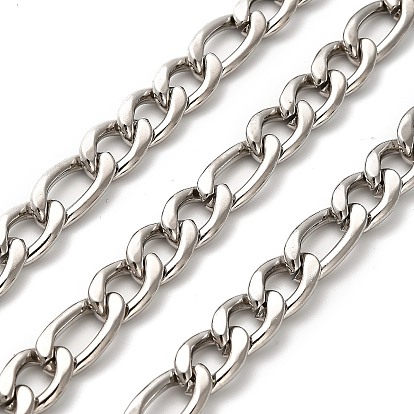 201 из нержавеющей стали Figaro цепи, несварные