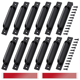 20шт. самоклеящиеся дверные ручки из алюминиевого сплава