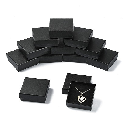 Paper Gift Storage Boxes, Packaging Carton Boxes with Sponge inside, Square
