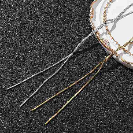 304 плоская змейка из нержавеющей стали y ожерелья для женщин