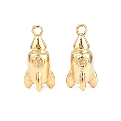 304 Stainless Steel Pendants, Rocket Charms