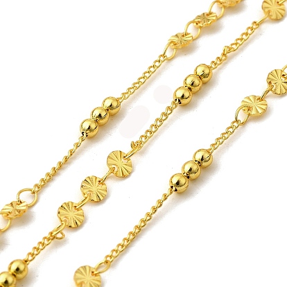 Латунная текстурированная плоская круглая с круглыми звеньями, без свинца и без кадмия, долговечный, стойки покрытие, пайки, с катушкой