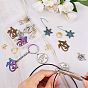 22Pcs 11 Style Laser Cut Pendants, with Stainless Steel, Alloy & Brass, Mix-shaped