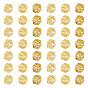 60Pcs Transparent Acrylic Beads, Cube