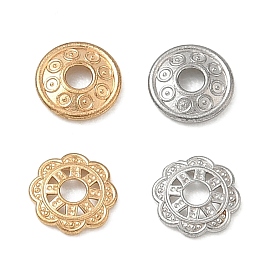 304 Stainless Steel Bead Cap, Flower or Round