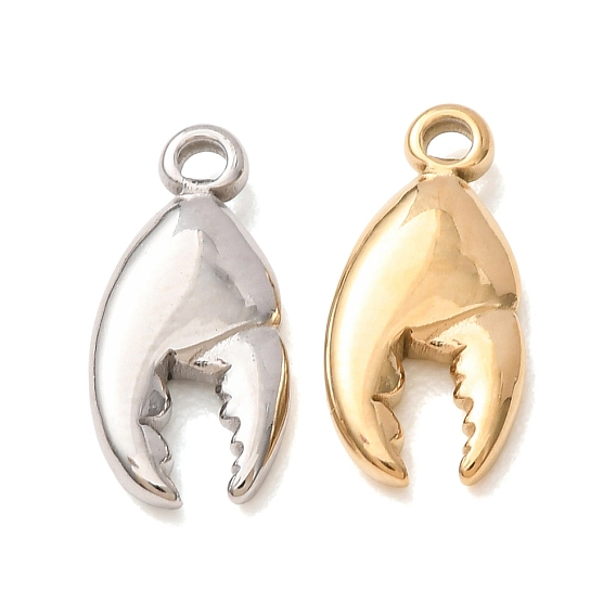 304 прелести нержавеющей стали, амулеты в виде клешней лобстера