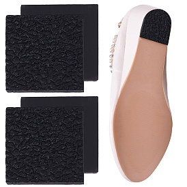 2Pairs Square Rubber Anti-slip Stickers for Shoe Soles