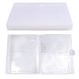 6 Albums de rangement pour cartes photo en plastique PP transparent de 1 pouce, album photo avec 120 pochettes