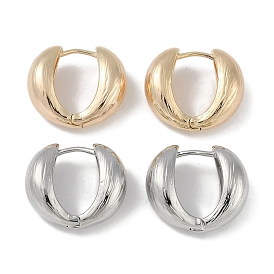 Латунные серьги обруча