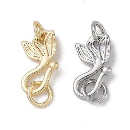 Латуни крюка и S-крючок застежки, без кадмия, без никеля и без свинца, лотос