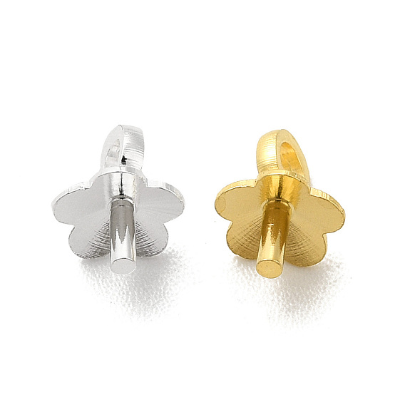 Медные залоги, за половину пробурено бисера, без кадмия и без свинца, цветок