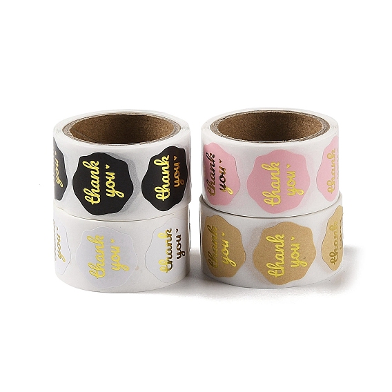 Спасибо наклейки круглые этикетки для конвертов поздравительных открыток