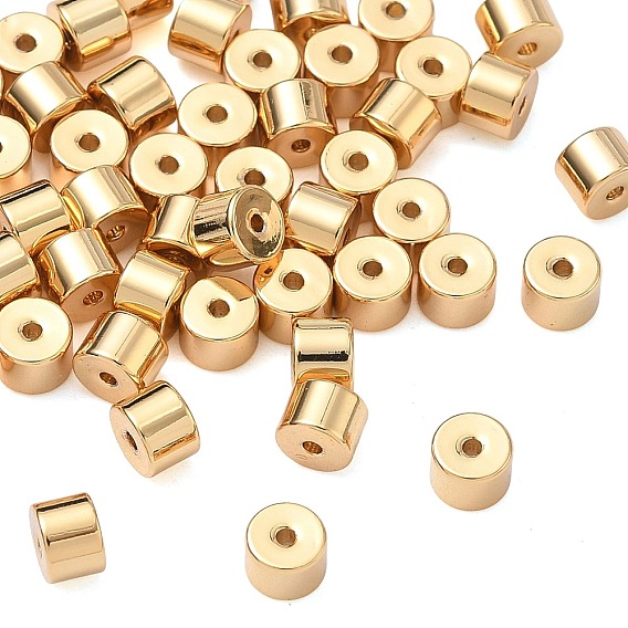 SHEGRACE Brass Beads, Cadmium Free & Nickel Free & Lead Free, Column