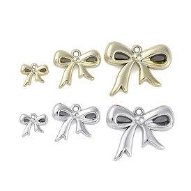 Pendentifs en plastique ccb, bowknot