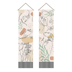 Гобелен из полиэстера, для украшения спальни гостиной, прямоугольные