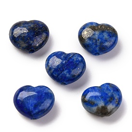 Natural Lapis Lazuli Beads, Heart