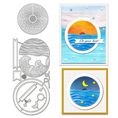 Углеродистая сталь разрезает трафареты, для diy scrapbooking, Фотоальбом, декоративная бумага для тиснения, цвет нержавеющей стали