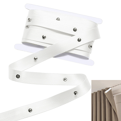 1 Ткань из поликарбоната с волнообразной лентой из нержавеющей стали для штор, шторная лента для крючка, лента для драпировки, с картой дисплея 1pc картона