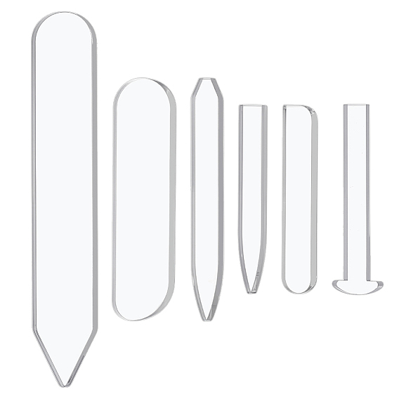 6 шт. 6 стили акриловый шаблон для рисования