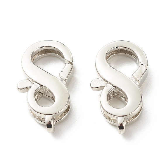 Экологичные латунные застежки в виде когтей лобстера, долговечный, без свинца и без кадмия, бесконечный