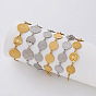 Religion 304 Stainless Steel Saint Benedict Medal Link Chain Bracelets