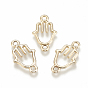 Alloy Links Connectors, Hamsa Hand