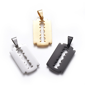 304 Stainless Steel Pendants, Blade