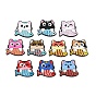 PVC Cabochons, Cat with Fish