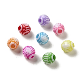 Perles acryliques opaques, le style de l'artisanat, lanterne