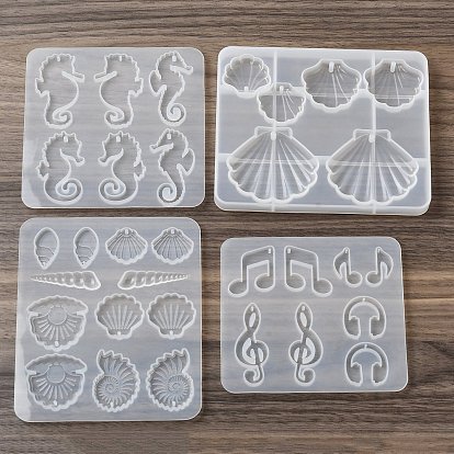 DIY силиконовые формы кулон, формы для литья смолы, для diy уф смолы, изготовление украшений из эпоксидной смолы