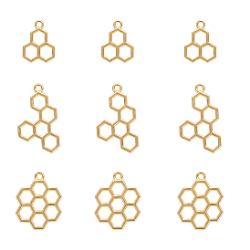 Подвесные подвески из сплава, для diy уф смолы, эпоксидная смола, Прессованные цветочные украшения, атом