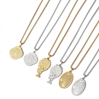 304 подвесные из нержавеющей стали ожерелья