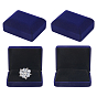 Flocking Jewelry Boxes for Badge, Rectangle