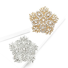 Броши из пятиугольного сплава со стразами для рюкзака